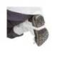 POLAINAS DE CUERO SAFETOP SERIE STANDARD COLOR GRIS JUEGO DE 2 UNIDADES