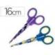 Tijera escolar marca Liderpapel 16 cm