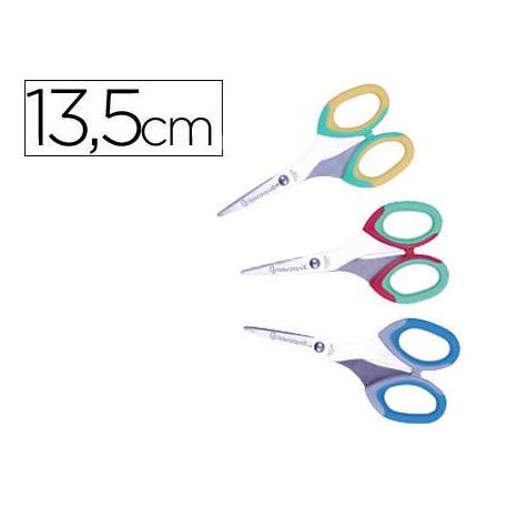 Tijera escolar Liderpapel 13,5cm
