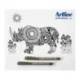 ROTULADOR ARTLINE CALIBRADO MICROMETRICO NEGRO ILLUSTRATION PEN EK-288ILN PUNTA POLIACETAL 0,8MM
