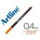 ROTULADOR ARTLINE SUPREME EPFS200 FINE LINER PUNTA DE FIBRA NARANJA 0,4 MM