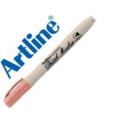 Rotulador Artline Supreme Brush Acuarelable Punta Pincel Color Melocotón
