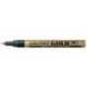 Rotulador Artline marcador permanente punta metalica EK-990 oro punta redonda 1.2 mm.