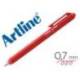 BOLIGRAFO ARTLINE J-POP ECO GREEN RETRACTIL TINTA GEL 0,7 MM ROJO