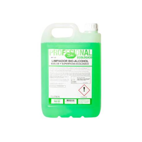 LIMPIADOR MULTIUSOS ZORKA BIO-ALCOHOL ECOLOGICO SUELOS Y SUPERFICIES GARRAFA 5 LITROS