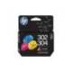 INK-JET HP 302/304 OFFICEJET 3830/4650/5200 SERIES TRICOLOR 100 PAGINAS
