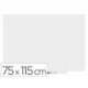 PIZARRA BLANCA ROCADA SKINMATT PROYECCION MATE LACADA MAGNETICA 75X115 CM