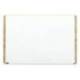 PIZARRA BLANCA ROCADA GAMA NATURAL LACADA MAGNETICA 115X75 CM