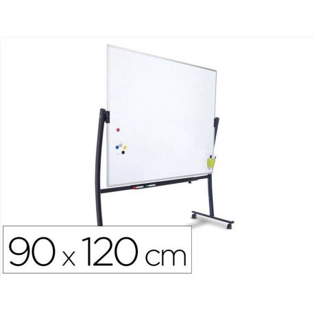 Pizarra Blanca Rocada Vitrificada soporte volteable 90x120
