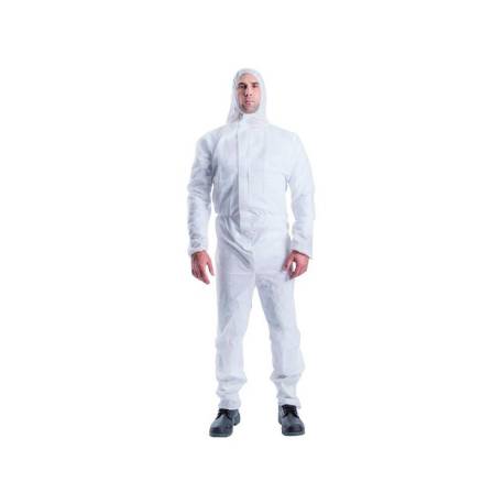 BUZO DE TRABAJO SAFETOP SKINGARD WELD CATEGORIA 3 COLOR BLANCO TALLA XL