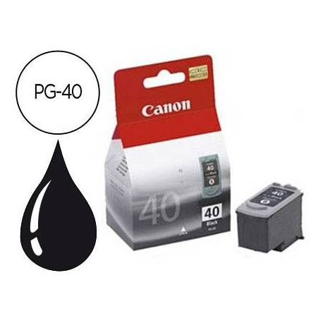 Cartucho Canon 0615B001 Nº PG-40 Negro