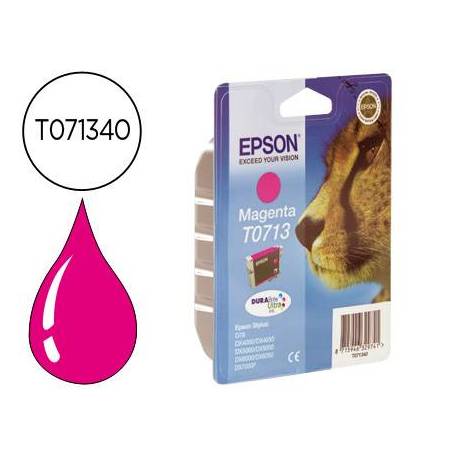 CARTUCHO INK-JET EPSON T0713 COLOR MAGENTA C13T07134012