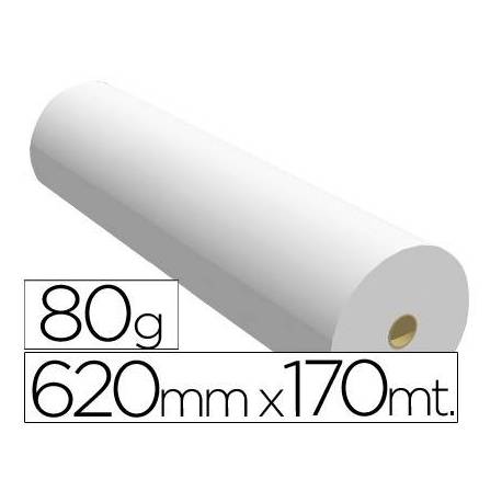 Papel reprografia para plotter Navigator 80 g/m2, 620 mm x 170 m.