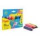 Lapices cera Jovi Jovicolor Triwax caja de 12 unidades colores surtidos