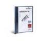 Carpeta dossier con pinza central duraclip Durable 30 hojas Din A4 color azul oscuro