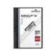 Carpeta dossier con pinza central duraclip Durable 30 hojas Din A4 color negro