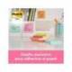 Bloc de notas adhesivas Z-Notes Post-it ®. Colores surtidos