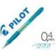Boligrafo Pilot Super Grip Celeste tinta azul 0,4 mm