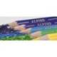Lapices de Colores Alpino Hexagonales Caja 18 lapices largos