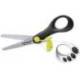 Tijera escolar maped magic up koopy 13cm con resorte para facilitar la accion del corte