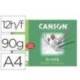 Papel vegetal Guarro A4 gramaje 90-95 g/m2 12 hojas