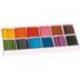 Lapices cera Jovi 300 unidades de 12 colores surtidos