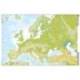Mapa mudo de Europa fisico