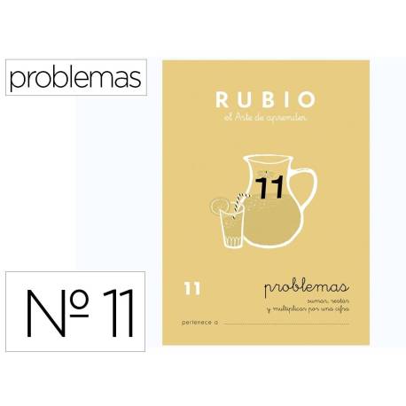 Cuaderno Rubio Problemas nº 11 Sumar, restar y multiplicar por una cifra