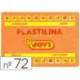 Plastilina Jovi color Naranja grande 350 gr