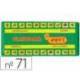 Plastilina Jovi color Verde claro mediano 150 gr