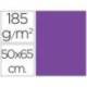 Cartulina Guarro violeta 500 x 650 mm de 185 g/m2