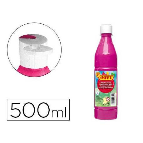 Tempera liquida Jovi color magenta 500 cc