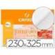 Papel dibujo Canson 230x325 mm gramaje 130g/m2 sin recuadro