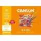Papel dibujo Canson 230x325 mm gramaje 130g/m2 sin recuadro