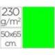 Cartulina color verde fluorescente Sadipal
