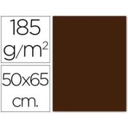 Cartulina Guarro marron 500 x 650 mm de 185 g/m2