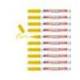 Rotulador Permanente Edding 751 Color Amarillo Punta Redonda