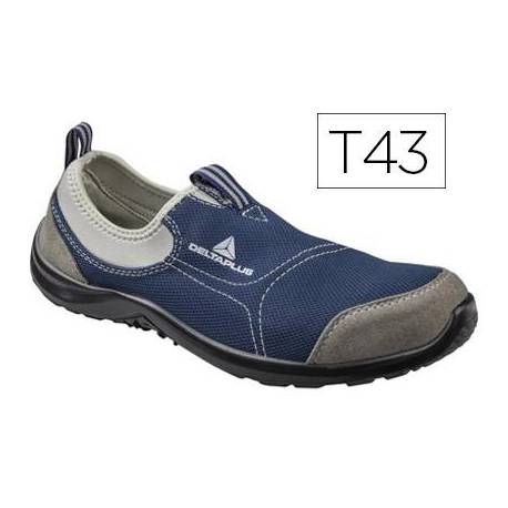 Zapatos de seguridad marca Deltaplus poliester talla 43