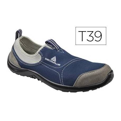 Zapatos de seguridad marca Deltaplus poliester talla 39
