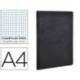 Libreta Clarefontaine color negro A4 tapa cartulina cuadriculado 5mm 96 hojas