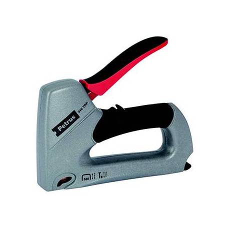Grapadora marca Petrus clavadora 340 de aluminio