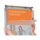 Porta anuncios Clipdown NOBO aluminio DIN A3