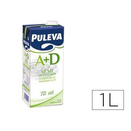 Leche Semidesnatada Puleva Brick 1 Litro