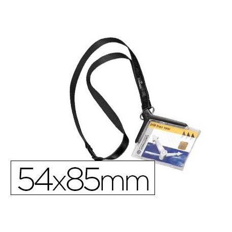 Identificador con cordon diagonal marca Durable