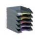 Bandeja de sobremesa Durable plastico 255x55x330mm color gris
