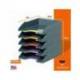 Bandeja de sobremesa Durable plastico 255x55x330mm color gris