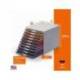 Fichero cajones Durable plastico aplilables 10 cajones color gris