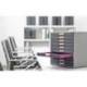 Fichero cajones Durable plastico aplilables 10 cajones color gris