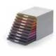 Fichero cajones Durable plastico aplilables 10 cajones color gris