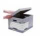 Cajon Fellowes carton reciclado capacidad 4 cajas archivo tamaño folio